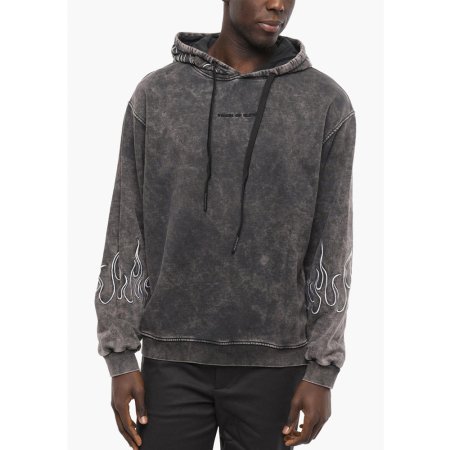 Acid Washed Hoodie Work
